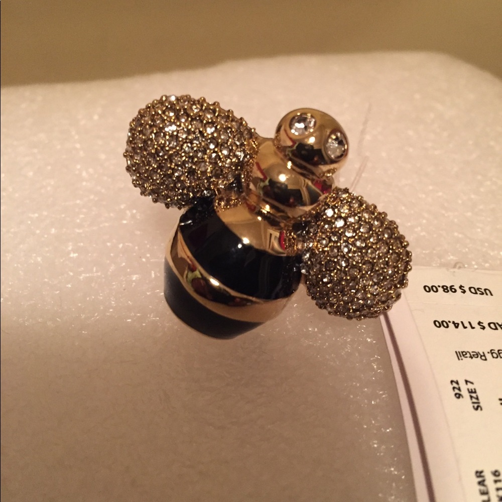 Kate Spade Queen Bee Ring Size 7